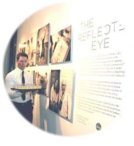 From the reception of TOTEM Creative's 'The Reflective Eye,' photo by Leticia Barboza